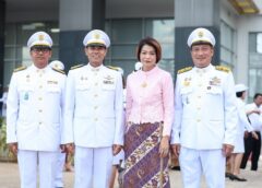 สุราษฎร์ธานี-พิธีฉลองถ้วยพระราชทานฯ การแสดง แสง สี เสียง ประกอบเรือพนมพระ